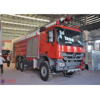 China 6X6 Drive 440kw Engine Airport Fire Truck for Rapidly Rescuing Aircraft Passengers factory