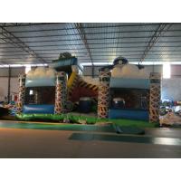 China Playground Equipment Inflatable Airplane Jumping House 8-18 Children Capacity for sale
