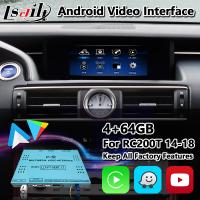 China Lsailt Android Car Video Interface for Lexus RC200t RC300h RC350 RCF RC300 F-Sport RC 2014-2018 factory