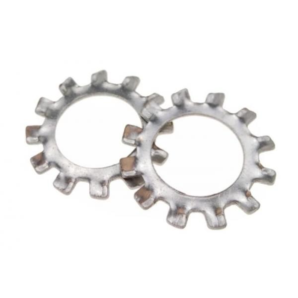 Quality Passivated Metal Stamping Parts SS External Tooth Lock Washer DIN6797 Type A for sale