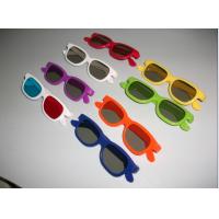 China Plastic Circular Polarized Reald 3D Glasses For Children Or Adult factory