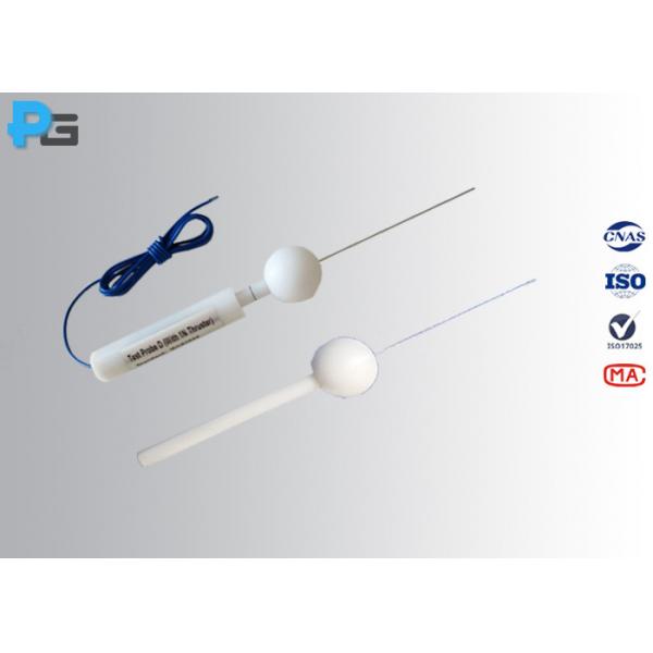 Quality IP4 Code Test Finger Probe IEC60529 1.0mm Test Wire With Calibrated Certification for sale