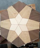 China Hexagon wood engineered parquet flooring with different styles and mixed woods factory