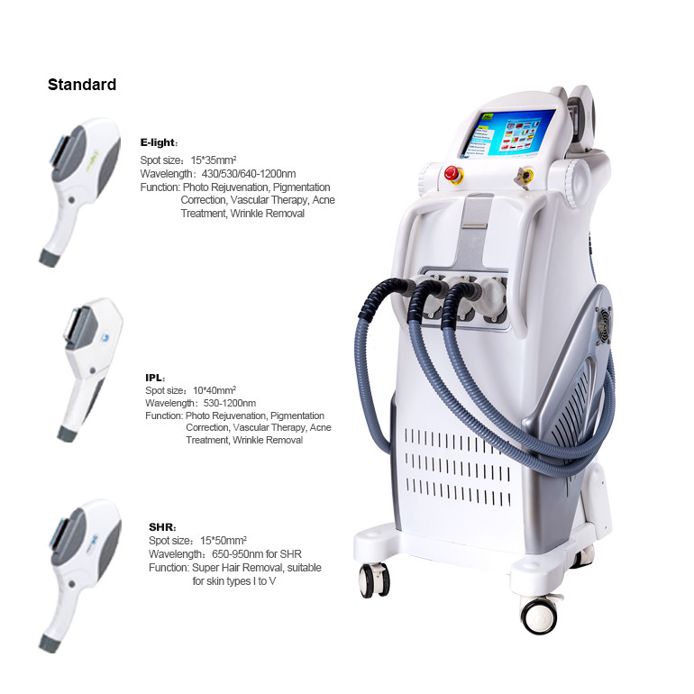 China E-light ipl & rf hair removal skin rejuvenation machine for sale