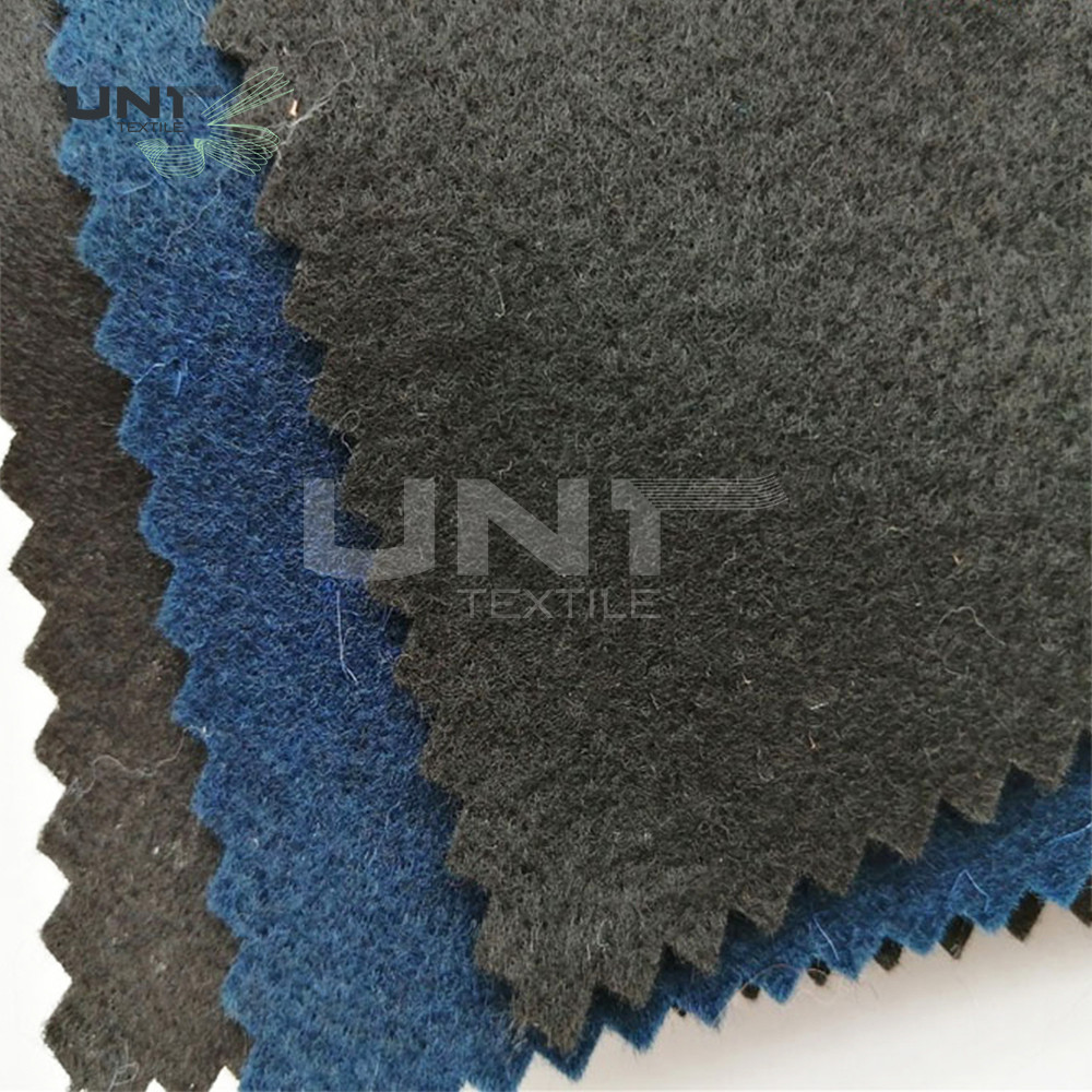 China Eco Friendly Needle Punch Nonwoven Polyester Wool 8/2 Under Collar Felt factory