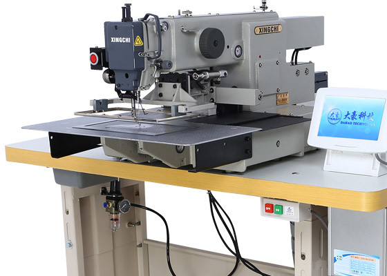 China Industrial Double Needle Industrial Sewing Machine With Accessories / Fixture factory