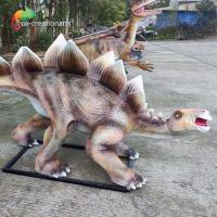 Quality Water Proof Replica Fiberglass Animatronic Animatronic Stegosaurus Statue for sale