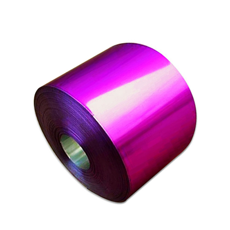 China ISO Purple Color Coated Aluminum Coil Billboards 5052 Aluminum Coil factory