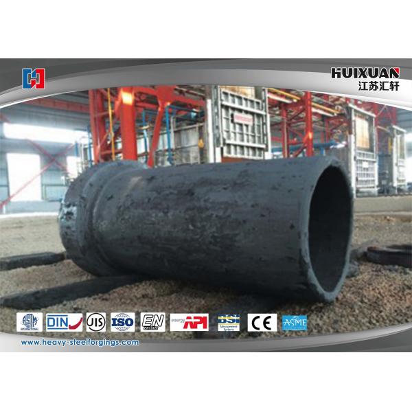 Quality Rough Machining Forged Cylinder Double Flange Barrel 5000mm 6000T for sale