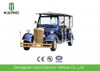 China 11 Seater Electric Vintage Sightseeing Car With 7.5KW Traction Performance Motor factory