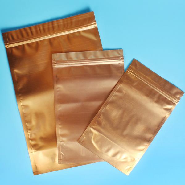 Quality Plastic Zipper Coffee Packaging Bags , Three Layer Laminated Aluminium Bag For Tea for sale
