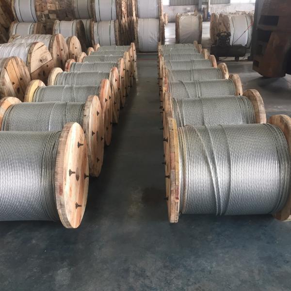 Quality 3 16 Inch EHS Galvanized Guy Wire With Low Relaxation , 25 Tons/20" Loading for sale