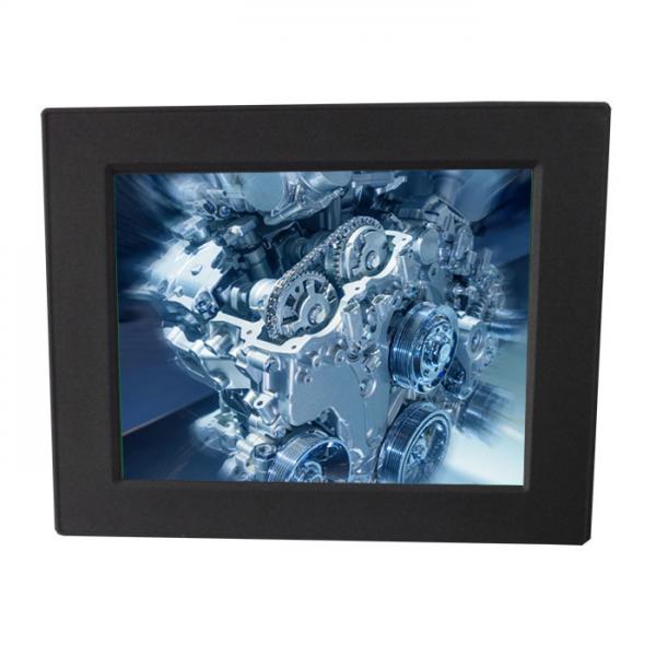 Quality 10.4 Inch IP65 Industrial Panel Mount Monitor 300nits With Aluminum Front Bezel for sale