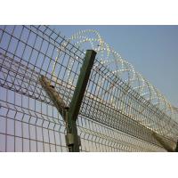 China HGMT 900mm Coil Razor Blade Fencing Wire For Protection factory