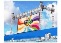China CE FCC P10 LED Video Billboard Advertising Outside SMD3535 10000 Dots / ㎡ RGB factory