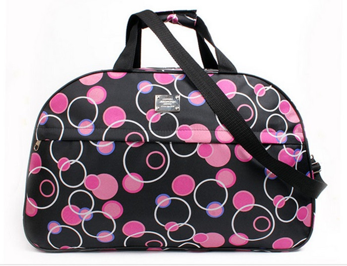 China Lady Fashionable Tote Duffel Bag / Gym Duffel Bag 600D1200D1680D Polyester factory