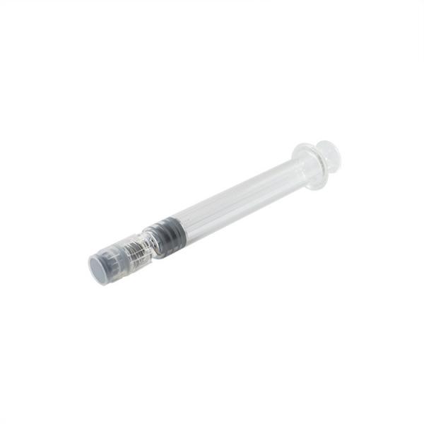 Quality Luer Lock Tip Sterile Glass Syringes For CBD Oil 3ml Dab Syringe for sale