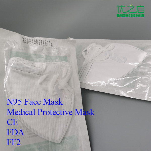 China High Breathability N95 Pollution Mask , Single Use White Surgical Mask factory