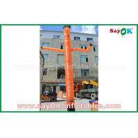 China Mini Air Dancer Red / Orange / Blue Inflatable Air Dancer / Sky Dancer With With CE Blower For Outdoor Advertising factory