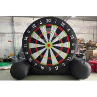 China 13*13 Ft Huge Inflatable Soccer Darts Entertainment Giant Inflatables Football Dart Game for sale