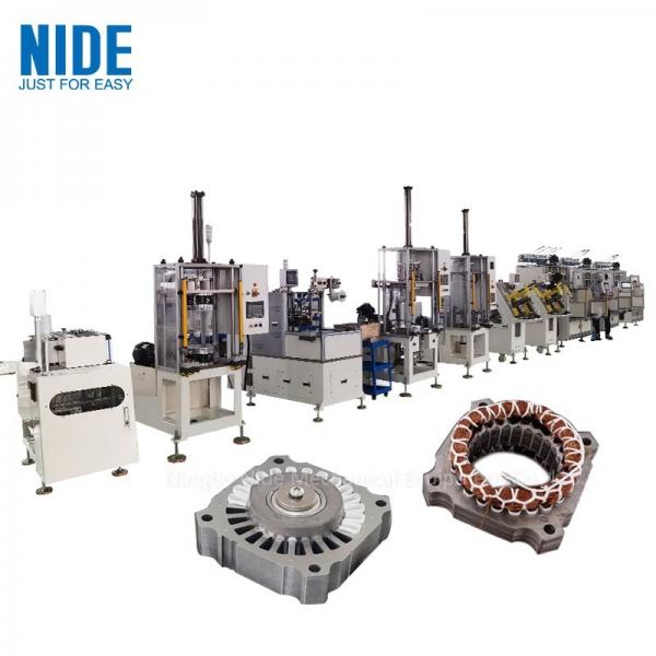 Quality Semi Automatic Motor Stator Production Line Customized for sale
