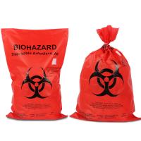 Quality HDPE Biohazardous Waste Bags With Gravure Printing Customize Size for sale