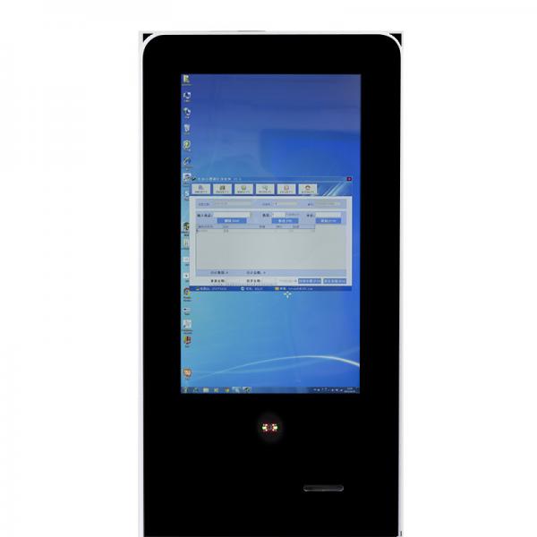 Quality Capatitive Floor Standing Touch Screen Kiosk , Full Hd Stand Alone Digital for sale