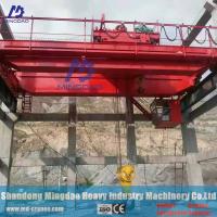 China Radio Remote Controlled Double Speed Type Electric Hoist 50 Ton Overhead Crane Price for sale