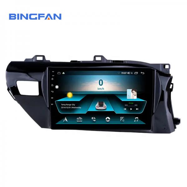 Quality 9inch 2din Android 10 System Capacitive Screen Full Touch Screen Car radio For Toyota Hilux RHD 2016-2018 Car Player for sale
