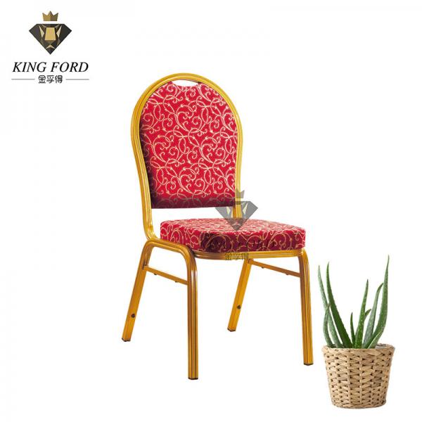 Quality KINGFORD Hall Stacking Modern Banquet Chairs With 6cm Seat for sale
