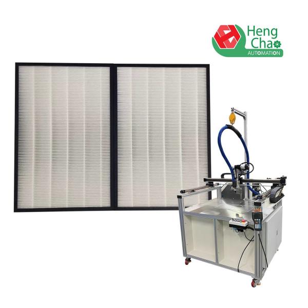 Quality Xyj Platform Gluing Hvac Filter Making Machine 6KW Power CE Certifacated for sale