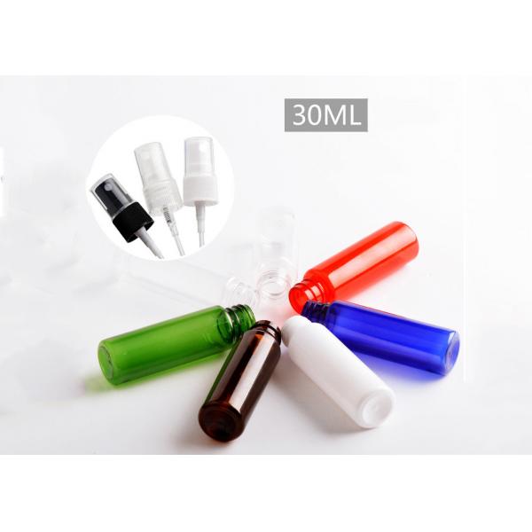 Quality Variety Round Plastic Mist Spray Bottle 30ml PET / PP Material For Perfume for sale