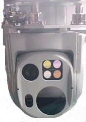Quality Multi - Spectral Multi - Sensor Electro Optic Systems High Stabilized Air Borne for sale