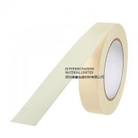 China 3M2214  Crepe Paper Yellow Silicone 218 Adhesive Masking Tape factory