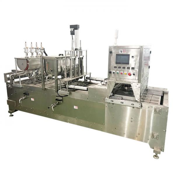 Quality Stainless Steel MAP Tray Filiing Sealing Machine 0.4-0.6Mpa Air Pressure for sale