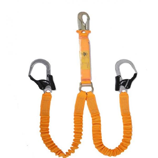 Quality Twin Tailed Full Body Safety Harness With Shock Absorber for sale