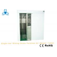 China Straight Through Painted Steel Clean Room Air Shower With Stainless Steel 304 Doors for sale