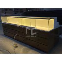 China Plywood Eyewear Display Stand For Vape Shop Furniture for sale