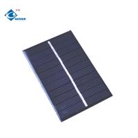 China 0.9W Mini Epoxy Resin Solar Panel 5.5V Customized Poly Water Proof Solar Panel ZW-6495 factory