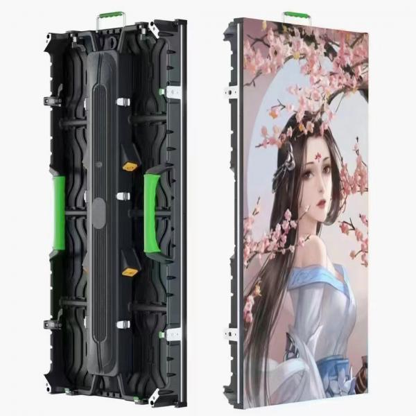 Quality 500x1000mm Waterproof LED Screen P4.81 Curve Linking LED Display Screen for sale