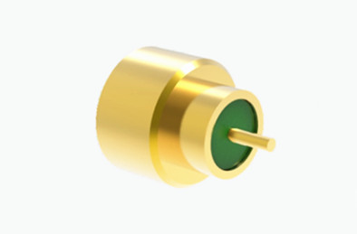 China Gold Plated Kovar Alloy Gold Plated Hermetically Sealed Limited Detent RF Connector factory