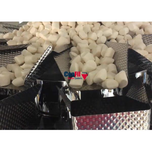 Quality Multihead Weighing Machine Multihead Weigher for Candy Marshmallow Filliing Machine Waterproofed for sale