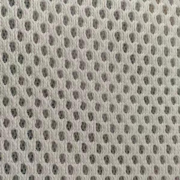 Quality Breathable Knitted 3D Mesh Fabric 3D Space Mesh 100% Polyester 600GSM for sale