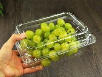 China Transparent Disposable Plastic PET Fruit Packaging Crisper factory
