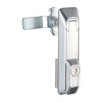 China Adjustable Rotary Handle Key Lock Electrical Swing Panel Silver Color factory