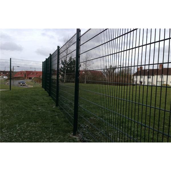 Quality 868 Vinyl Coated Wire Fence Highway PVC Coated Welded Mesh for sale