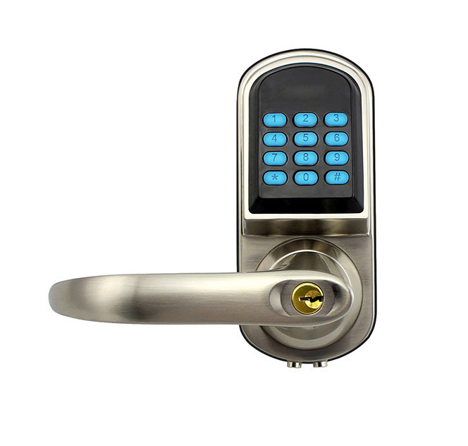China Advanced Password Bluetooth Electronic Door Lock With Mobile App Remote Control factory