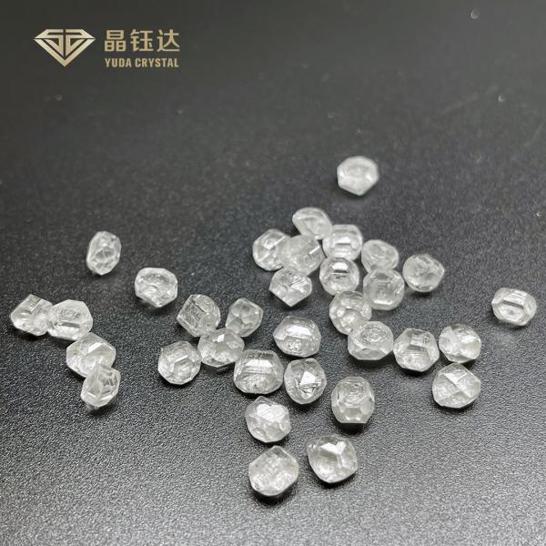 Quality 3Ct 4Ct HPHT VVS VS Rough Uncut Diamonds Artificially Created Diamonds Yuda Crystal for sale