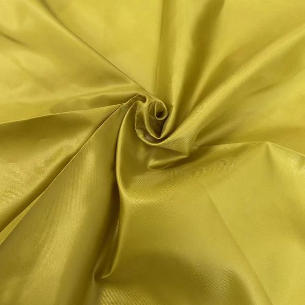 Quality 47gsm Solid WR 400t Polyester Taffeta Fabric 25D/48Fx25F/48F for sale