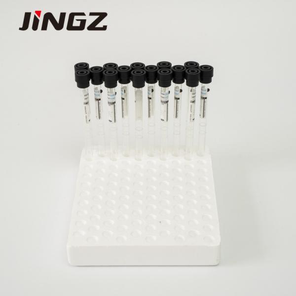 Quality 4NC ESR Sodium Citrate Vial 9x120mm Black Cap Venous Blood Collection Tube for sale